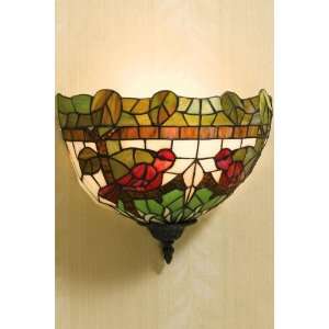 Oyster Bay Lighting Red Birds Wall Sconce Multi