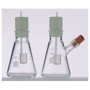 Kontes Incubation Flasks, Flask Only 25mL:  Industrial 