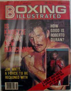 August 1978 Boxing Illustrated Magazine  