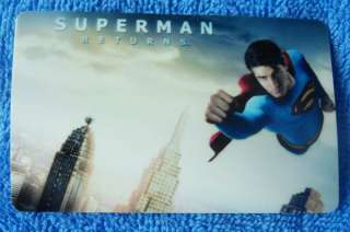 Hero Superman Credit ID Card Decor Cover Sticker  