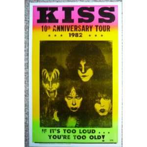  Kiss 10th Anniversary Tour Poster: Everything Else