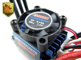 eZRun Combo B5 8.5T 4000kv Motor 60A ESC Program Card  