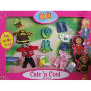   At The Zoo Cute N Cool Fashions (1998 Arcotoys, Mattel) Toys & Games
