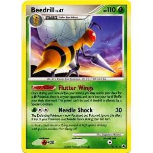 com Pokemon Platinum Rising Rivals Single Card Beedrill #15 Rare [Toy 