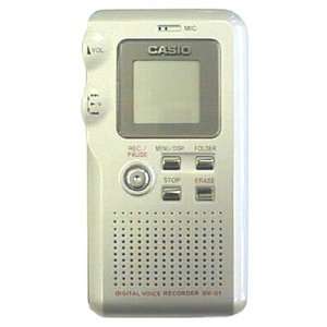  Casio DV 01 Handheld Digital Voice Recorder: Electronics