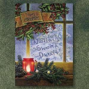  Irish Window Scene Christmas Card: Home & Kitchen