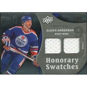   Trilogy Honorary Swatches #HSGA Glenn Anderson: Sports Collectibles