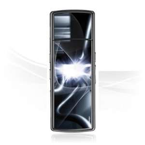  Design Skins for Samsung F200   Chrome Tunnel Design Folie 