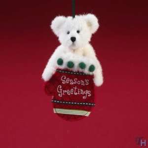  Mitzie Hollybell 4017164 Bear Greetings Ornament: Toys 