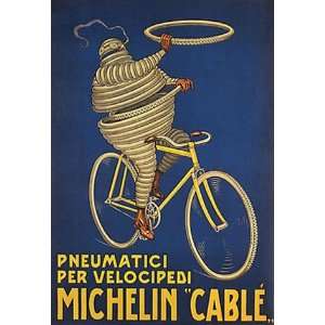BIKE BICYCLE MICHELIN CABLE TIRES PNEUS ITALIA ITALY ITALIAN SMALL 