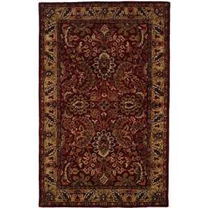  Hri Park Avenue Lt19 Red/Beige 5 X 8 Area Rug: Home 