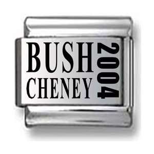  Bush Cheney 2004 Italian charm Jewelry