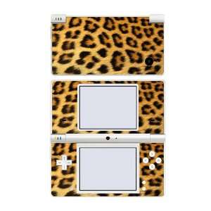   Nintendo DSi Skin Decal Sticker Plus Screen Protector   Leopard Print