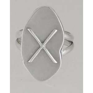   Silver Rune Ring For Partnership on a Personal or Business Level