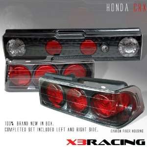  Honda CRX Tail Lights JDM Carbon Altezza Taillights 1988 