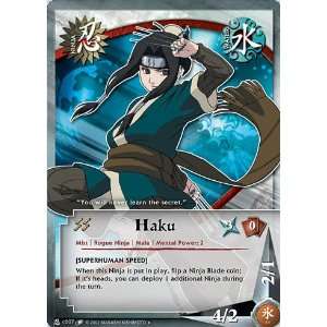  Naruto TCG Quest for Power N C007 Haku Uncommon Card: Toys 