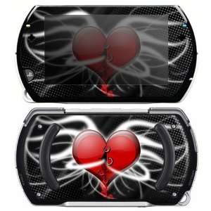  Sony PSP Go Skin Decal Sticker   Devil Heart: Everything 