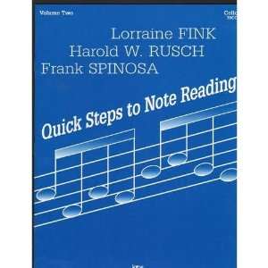  Fink/Muller/Rusch   Quick Steps To Note Reading, Book 2 