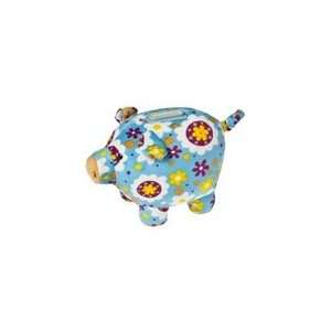    Stuffed Sunny Piggy Bank Print Pizzazz By Mary Meyer Toys & Games