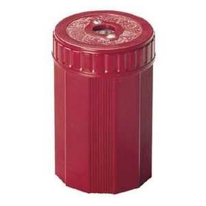  Pencil Sharpener, DUX 1 Hole, Red Duroplast. 3 Pack 