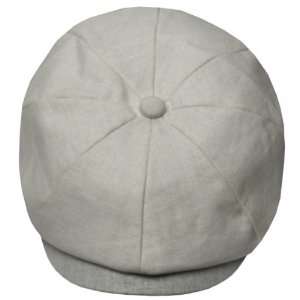 100% linen newsboy caby ivy shorty hat cap   one size fit , lastic in 