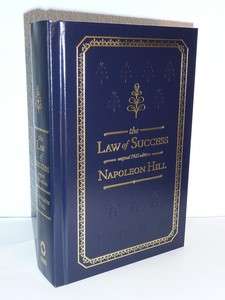 Napoleon Hill The Law Of Success Book 1925 MANUSCRIPTS  