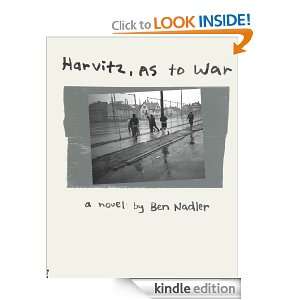 Harvitz, As to War: Ben Nadler:  Kindle Store