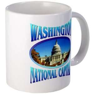    Washington Capitol Political Mug by CafePress: Kitchen & Dining