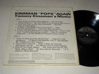 TOMMY KINSMAN Pops Again FONTANA NM/MINT UK Pressing  