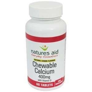 The Healthy Option Calcium (Chewable)   400Mg (Natural Lemon Flavour 