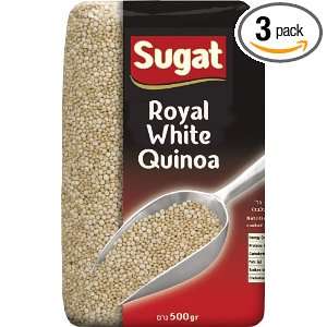 Sugat White Quinoa Royal, Passover, 1.1 pounds (Pack of 3)  