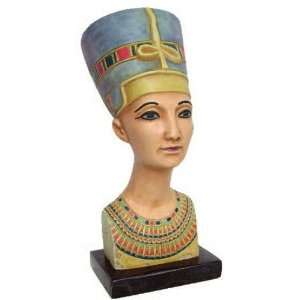  Nefertiti Egyptian Queen Bust, Color Details