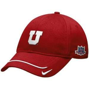  Nike Utah Utes Crimson 2009 Sugar Bowl Bound Turnstyle Hat 