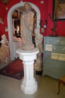 description gothic church pedestal plaster construction we restored 