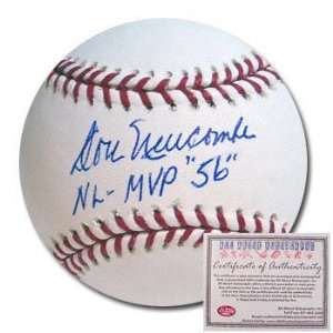 Don Newcombe Autographed Baseball with NL MVP 56 Inscription  