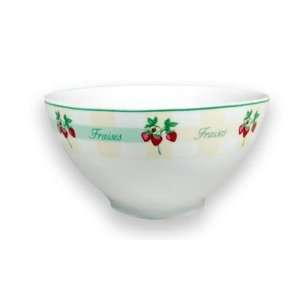 Sucre Sale Cereal Bowl   Strawberry:  Kitchen & Dining