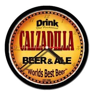  CALZADILLA beer and ale cerveza wall clock: Everything 