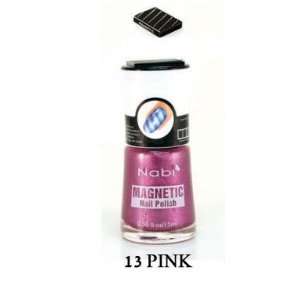  Nabi Magnetic Nail Polish   13 Pink .5 oz. Beauty