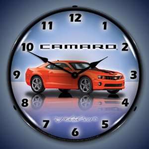  Camaro SS Backlit Clock Automotive