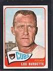 1965 topps 64 LOU BURDETTE CUBS NM MT  