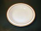 Taylor Smith & Taylor Soup/Salad Bowls   White with Gold Trim