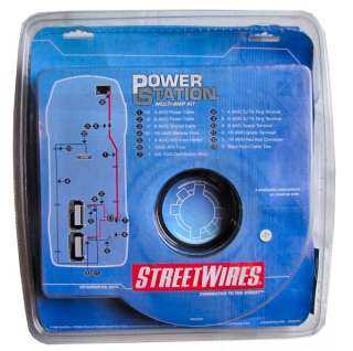 Streetwires PSK04BM 4 Ga Amplifier Installation Kit