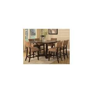   Dining Set in Espresso Finish by Crown Mark   2726 7