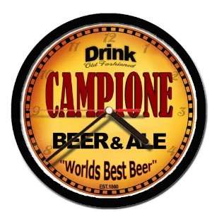  CAMPIONE beer and ale cerveza wall clock: Everything Else