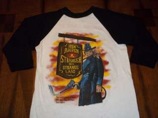 vtg IRON MAIDEN 1987 Stranger Texas concert t shirt M  