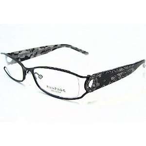  RAMPAGE R 105 Eyeglasses R105 Black BLK Optical Frame 