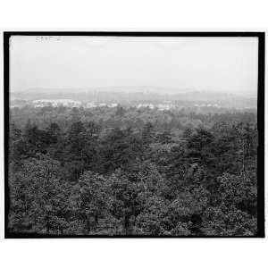  Fort Oglethorpe from Reeds Tower,Chickamauga,Georgia 