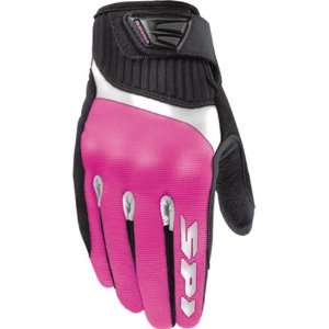   Street Bike Racing Motorcycle Gloves   Pink/Black / Small: Automotive