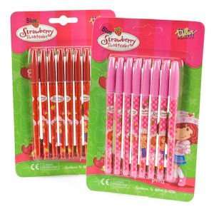  8PCS Strawberry Shortcake Pens Set: Toys & Games