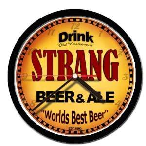  STRANG beer and ale cerveza wall clock 